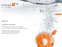 Tablet Screenshot of orange-d.net
